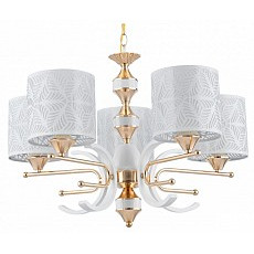Подвесная люстра arte milano florentia-2097 302097-5 wh-gd